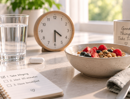 What Happens If I Eat Too Soon After Taking Wegovy Tablets?