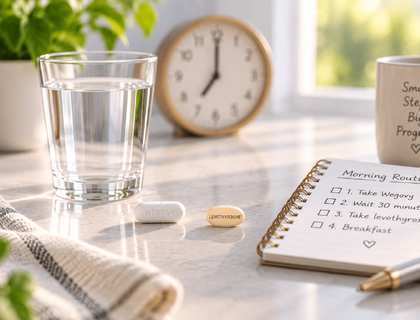 Can I Take Levothyroxine With Wegovy Tablets?