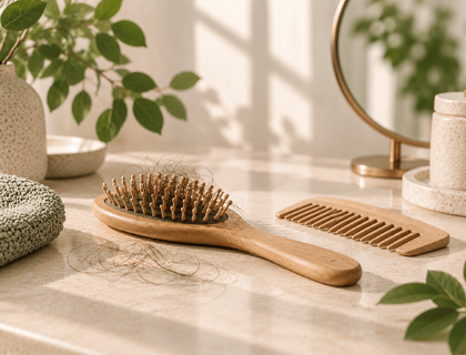 What causes male hair loss?