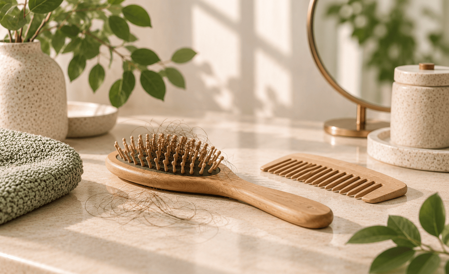 What causes male hair loss?